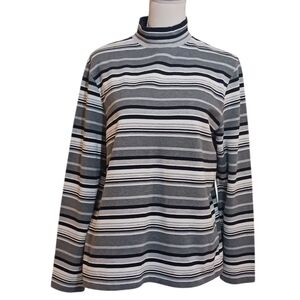 Women's Croft & Barrows Pullover Sweater Long Sleeve Multi Color. Size L NWOT